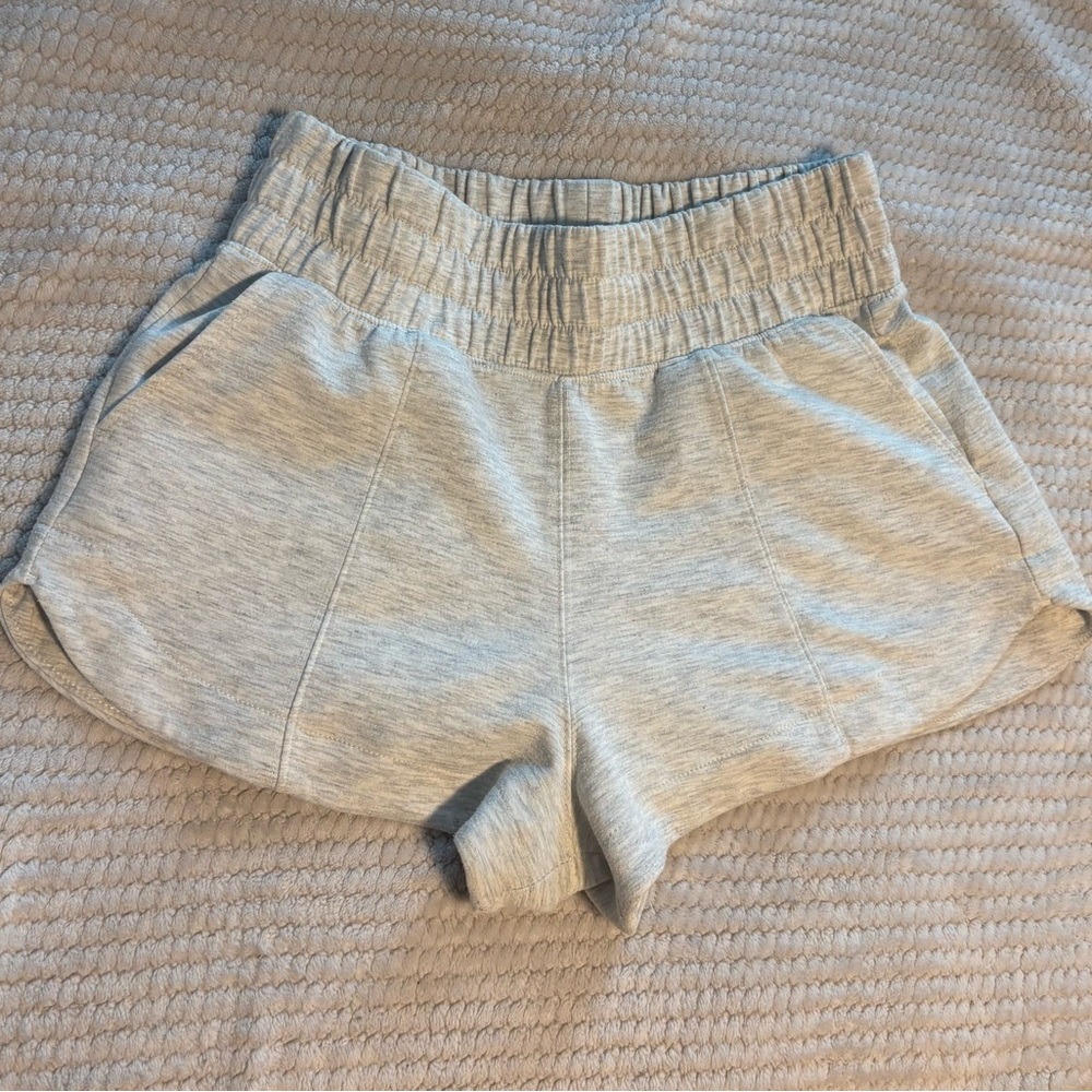 Women's Gray Casual Shorts